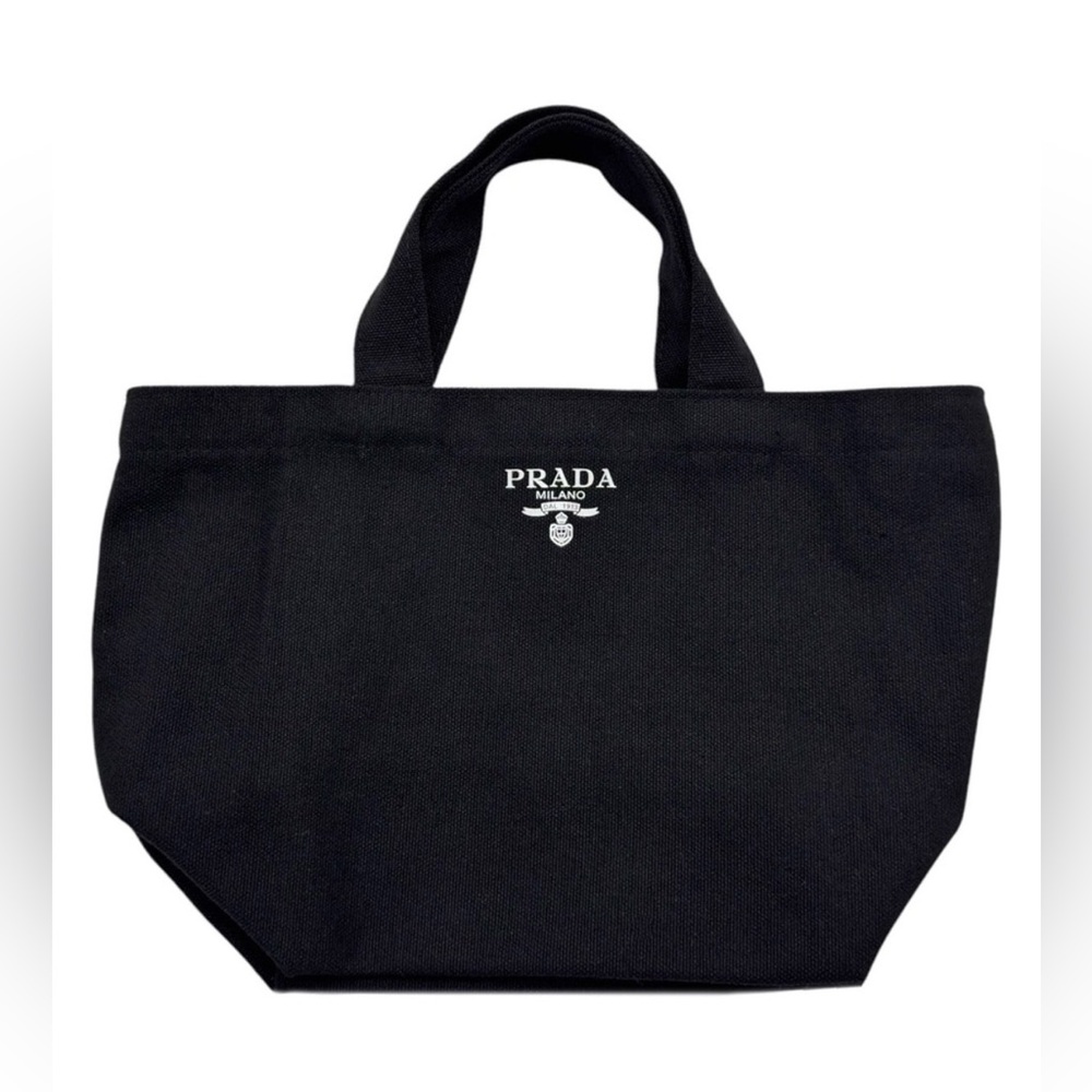 Prada GWP Black Cavas Mini Tote
